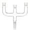 4-Way Claisen Distillation Adapter with 14/20 Joint