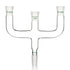 4-Way Claisen Distillation Adapter with 14/20 Joint