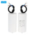 PATIKIL CBB60 60uF Running Capacitor, 2pcs AC 450V 50/60Hz Cylinder Bottom with Screw for Washing Machine, Water Pump