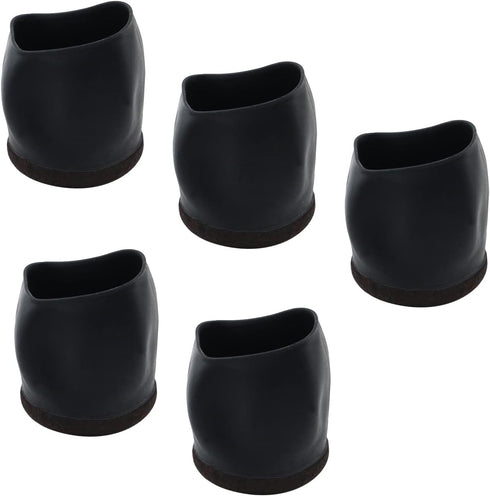 5 PCS Chair Caster Cups Furniture Wheel Stopper 2" for Rolling Desk Chair Crib Wheels