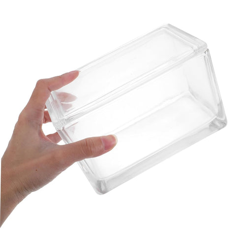 Luxshiny Portable Microscope Slides Staining Jar with Racks for Boys and Girls Educational Science Kit High