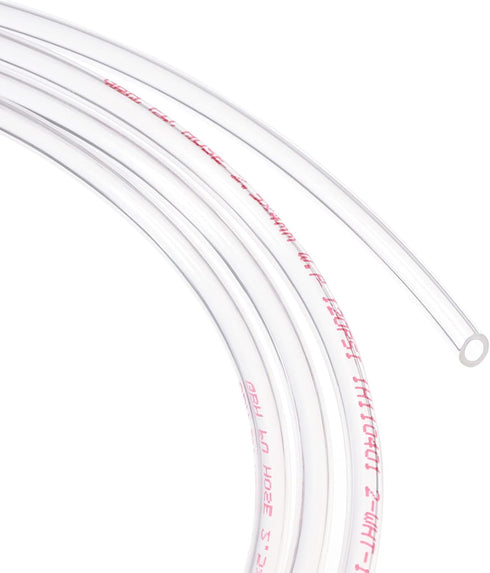 Pneumatic Tubing - Polyurethane Air Compressor Hose Pipe, 4mm OD 2.5mm ID, 10Ft, Clear