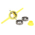 Pipe Threader Plumbing Tools, Alloy + Plastic PVC Thread Tool Maker, Manual Hand Tool Set