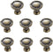 SANCHAKOU Zinc Alloy Handles 8-Pack Drawer Knob Handle Round Handle Single Hole Handle
