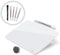 TOWON Small Glass Dry Erase Board - 8x6 Inches Desk White Board with Mini Easel Pad Set for Office, Home, School