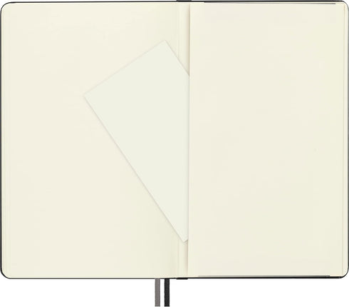 Moleskine Classic Expanded Notebook, Hard Cover, Large (5" x 8.25"), Plain/Blank, Black, 400 Pages
