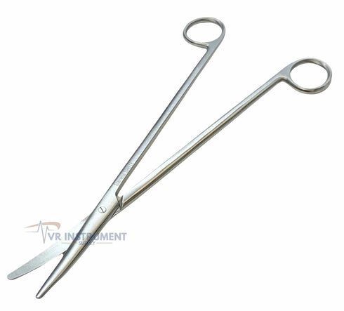 VR Instrument Supply 9" Metzenbaum Scissors Curved Blunt/Blunt Medical Surgical Veterinary Instruments Tools