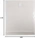 JAM PAPER Plastic Expansion Envelopes with Hook & Loop Closure - Clear - Letter Open End - 9 3/4 x 11 3/4 with 1 Inch