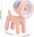 Mini LED Desk Lamp Cute Small Phone Holder Creative Dog/Deer Shape Night Light Portable Small Desk Light Adjustable