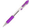 Z-Grip Retractable Ballpoint Pen, Violet, Pack of 12