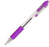 Z-Grip Retractable Ballpoint Pen, Violet, Pack of 12
