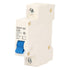 C20 1P Miniature Circuit Breaker, MCB DIN Rail Mounting Isolator 230V 400V 20A Low Voltage with Switch 6000A High Segment Capability, for Lighting in Office and Residential Buildings
