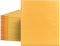 Fosmon #0 Extra Wide Kraft Bubble Mailer, 6.5x10 (100 Pack), Padded Shipping Mailing Envelopes for Gifts