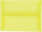 JAM PAPER A2 Translucent Vellum Invitation Envelopes - 4 3/8 x 5 3/4 - Primary Yellow, 50/Pack