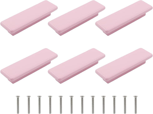 6PCS Wooden Pull Handles, Solid Wood Bedroom Dresser Closet Wardrobe Door Pulls,Cupboard