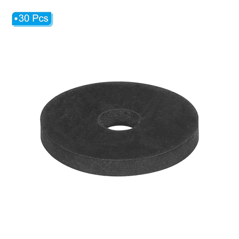 PATIKIL 30 Pcs Rubber Washers, 1 OD x 1/4 ID x 1/8 Inch Thickness for Household Plumbing Faucets