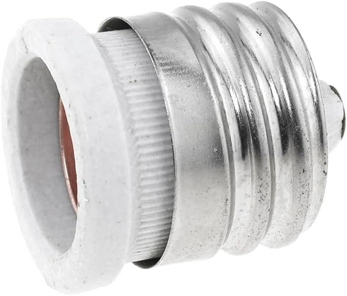 TAODAN E39 E26 Bulb to Ceramic Adapter Large to Medium Base Socket Converter Porcelain Antique Floor Lamp Adapter