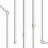 uxcell Pure Silicone Tubing, 19mm ID, 25mm OD, 4Pcs 0.33 Ft Transparent Hose for Water and Air Pump