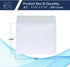 MOS A7 Invitation Envelopes, 5-1/4" X 7-1/4" White Mailing Envelopes Self Seal (500 Count) - Heavy Duty