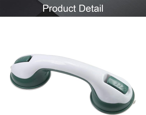1Pcs MroMax Suction Shower Grab Grip Bar Shower Handle & Bathroom Bathtub Handle, Heavy Duty Safety Grab Bar Non Slip