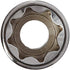 Williams JHWBD-820 SuperTorque 3/8-Inch Drive Shallow 8 Point 5/8-Inch Socket with Lobular Openings, Chrome Finish by Williams