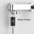 Letturn G1/2 Shower Head LED Real-Time Water Temperature Display Indicator Lights Installation Bath Water Thermometer