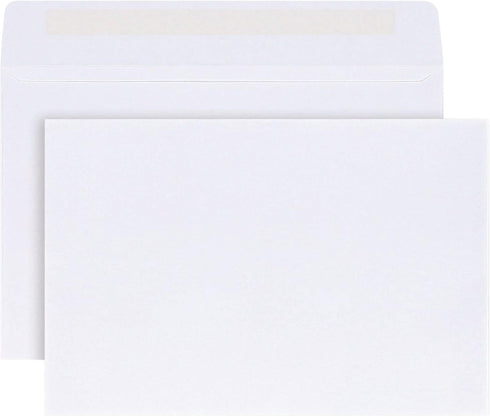 Office Depot Booklet Envelopes, 6in. x 9in., White, Box Of 100 for Mailing & Organizing