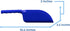 Vikan Remco 63003 Color-Coded Plastic Hand Scoop - 16 oz, BPA-Free Food-Safe Kitchen Utensils, Blue
