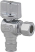 LD Valve - 1/4 Turn Angle PEX A Stop Valve, 1/2-in Exp x 3/8-in OD Proprex Angle Shut Off Valve