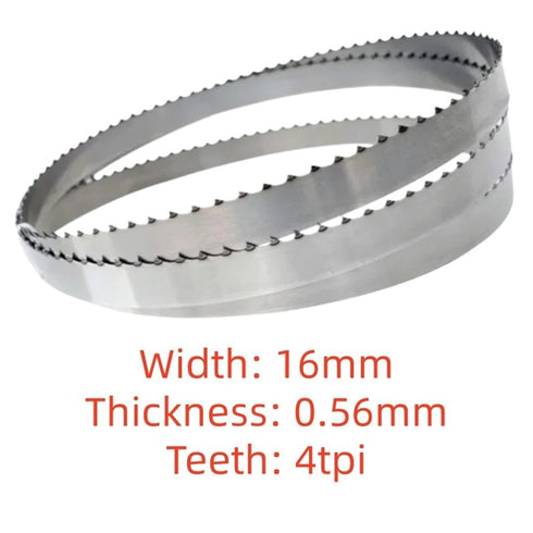 XQSYLE 1piece 4 16 0.56mm Processing(1830MM) TPI High Carbon Steel Band Blade, * Machine Fast Cutting Saw Blades