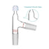 StonyLab 3 Way Distilling Thermometer Adapter with 19/22 Joints and Screw Cap