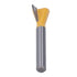 Generic (6*1/2) Tungsten Alloy Carbide PTFE Coating Dovetail Bit Adjustable Depth Woodworking Router Cutter