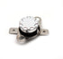 Xiaoyztan 5Pcs 120 Celsius Normally Closed Thermostat Disc, 250V 10A Temperature Control Switch
