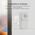 BroadLink FastCon Smart Radar Motion Sensor - Wireless Human Detector for Smart Home Automation, Compatible with Alexa