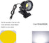 Outdoor 1pc 5W COB LED Clip on Light - IP65 Waterproof Adjustable Desk Stand COB Spotlights with Clip and US Plug