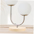 ABOOFAN Wooden Table Lamp Stand, Natural Wood Base Bedside Lamp, Round Solid Lamp Base for Repair