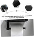 2pcs balacoo Toilet Paper Stand Roll Paper Holder Floating Shelves Bathroom Caddy Sturdy Material Holder Simple Design
