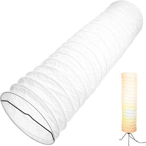 36.22 Inch TEHAUX Nordic Style Paper Floor Lamp Shade Replacement Light Cover for Standing Lamps Home Hotel Decor No