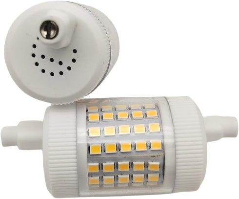 QLEE Dimmable 12W R7s Bulb 78mm 150W 3.1" T3 R7s 120V 2PCS LED Daylight Equivalent Halogen Double Ended J Base Flooding