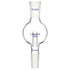 Borosilicate Glass Rotary Evaporator Bump Trap, 100 ml with 24/40 Standard Outer Upper Joint