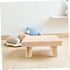WHL Alexanders Stepstools Step Stool Wood Coffee Table Chair Portable Change Shoes Auxiliary Height Footstool