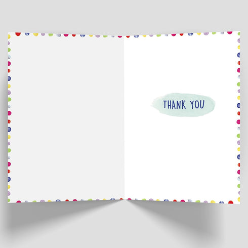 Members-8x5.3 Inches, Missonemi Thank You Card With Envelopes, Thank You Cards for Friends Colleagues Teachers Clients