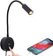 Dimmable Wall Mounted Reading Light with USB Charging Port, Plug-in LED Headboard