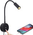 Dimmable Wall Mounted Reading Light with USB Charging Port, Plug-in LED Headboard
