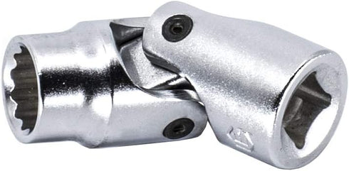 Genius Tools 1/4" Dr. 8mm Universal Hand Socket, 12-Point - 253508