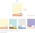 SET 4 Packs, 4 100 400 Monolike Memopad Gureum's Daily Life design - Different Designs, Sheets Per Pad, Total Sheets