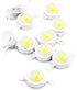 CHANZON 10 pcs High Power LED Chip 3W Natural White (4000K - 4500K) Super Bright SMD COB Light Emitter