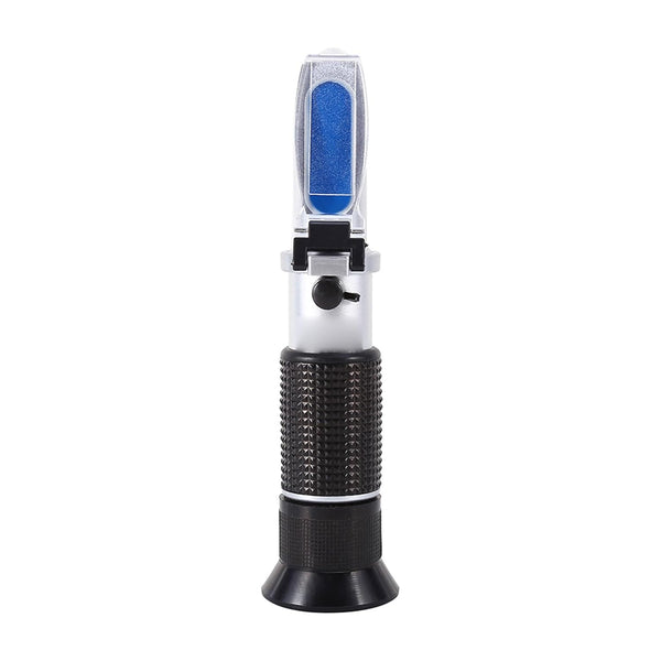 2-in-1 Analog Handheld Wine/Fruit Wine Refractometer, with ATC, 6" Aluminum Body, for
