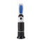 2-in-1 Analog Handheld Wine/Fruit Wine Refractometer, with ATC, 6" Aluminum Body, for