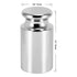 5 KG Calibration Weight, 5000g Precision Class M1 Steel Scale Calibration Weight with Chrome Finish